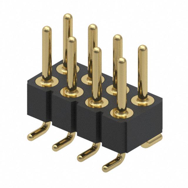 802-10-008-30-001000 Mill-Max Manufacturing Corp.  Embases à broches mâles